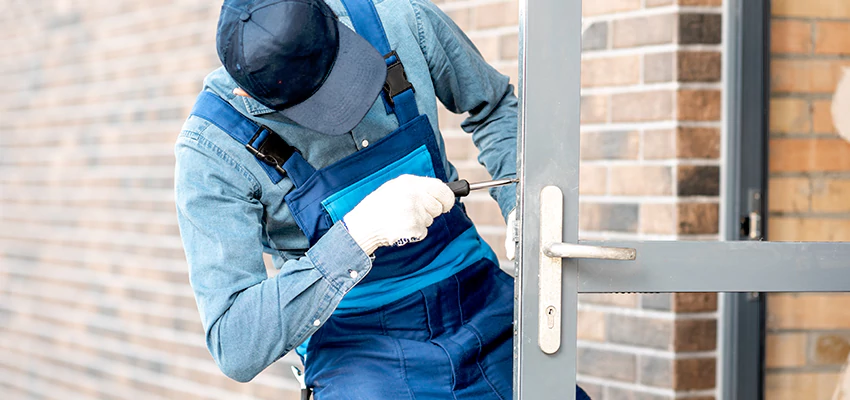 Pivot Storefront Door Locks Installation in Fort Myers, Florida